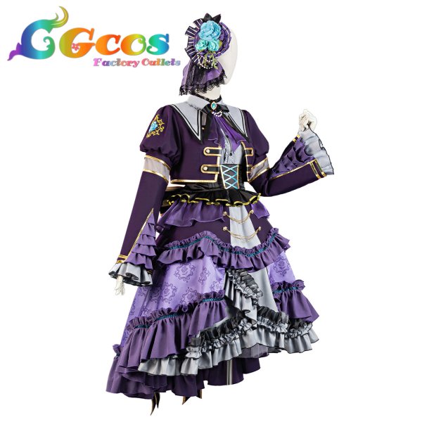 画像3: 一部在庫　BanG Dream! 　Roselia 6th anniversary　氷川紗夜　コスプレ衣装 (3)