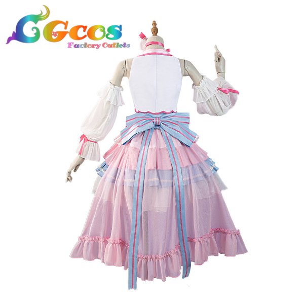 画像4: 一部在庫　BanG Dream! 　バンドリ！　Pastel＊Palettes　丸山彩　シーズン3衣装　コスプレ衣装 (4)