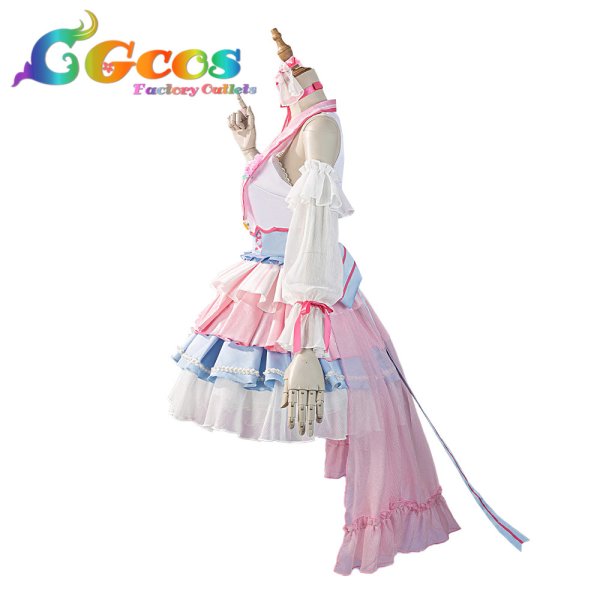 画像3: 一部在庫　BanG Dream! 　バンドリ！　Pastel＊Palettes　丸山彩　シーズン3衣装　コスプレ衣装 (3)