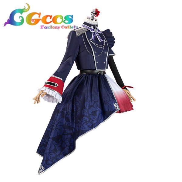 画像2: 一部在庫　バーチャルYouTuber　VTuber　「藍の華」ライブ衣装　鈴木ヒナ　コスプレ衣装 (2)