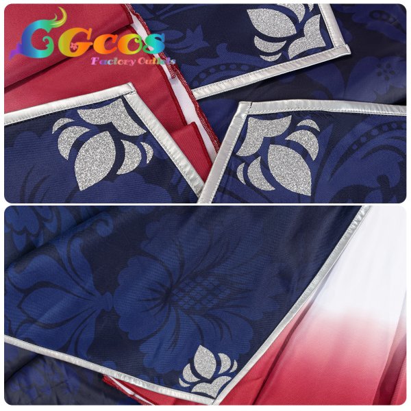 画像11: 一部在庫　バーチャルYouTuber　VTuber　「藍の華」ライブ衣装　鈴木ヒナ　コスプレ衣装 (11)