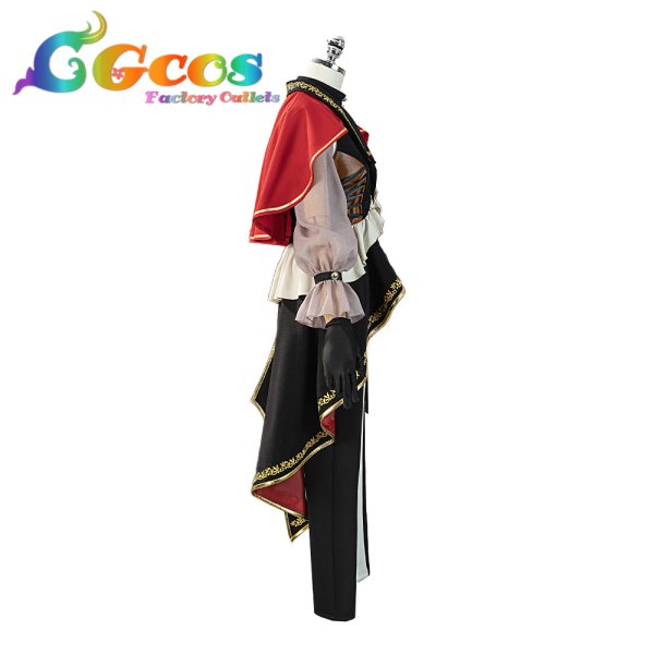 画像4: バンドリ! MyGO!!!!!  Ave Mujica 10周年衣装  八幡海鈴 コスプレ衣装 (4)