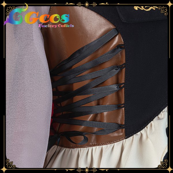 画像7: バンドリ! MyGO!!!!!  Ave Mujica 10周年衣装  八幡海鈴 コスプレ衣装 (7)