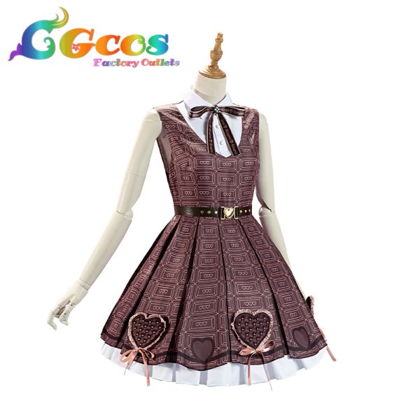 画像8: 一部在庫　学園アイドルマスター　ハッピーミルフィーユ　姫崎莉波　コスプレ衣装 (8)