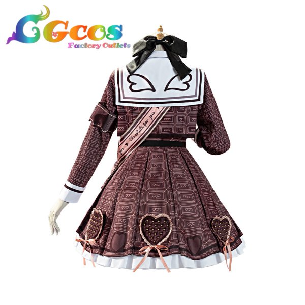 画像7: 一部在庫　学園アイドルマスター　ハッピーミルフィーユ　姫崎莉波　コスプレ衣装 (7)