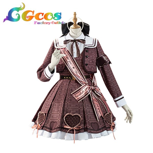 画像4: 一部在庫　学園アイドルマスター　ハッピーミルフィーユ　姫崎莉波　コスプレ衣装 (4)