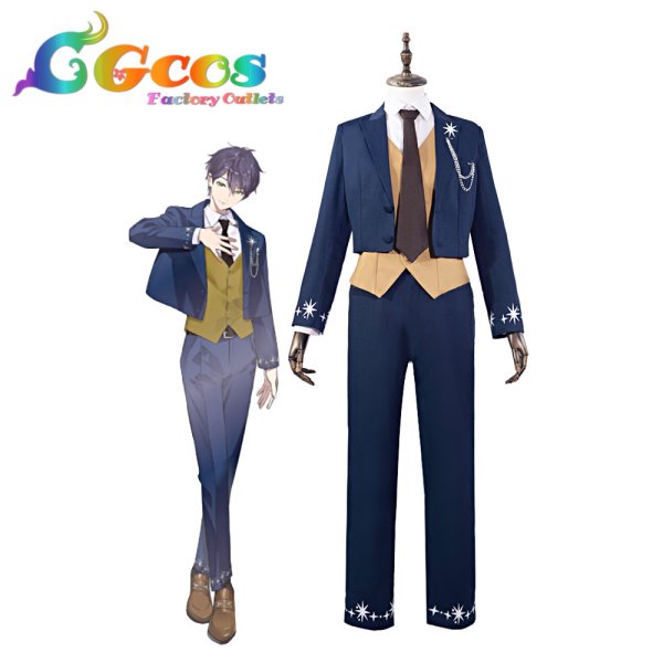 画像48: バーチャルYouTuber VTuber にじさんじ 7th Anniversary 渡会雲雀 剣持刀也 三枝明那 甲斐田晴 不破湊 ローレン・イロアス 葛葉(くずは) イブラヒム 佐伯イッテツ 風楽奏斗 賀美ハヤト 伏見ガク 魁星 叶(かなえ) コスプレ衣装 (48)