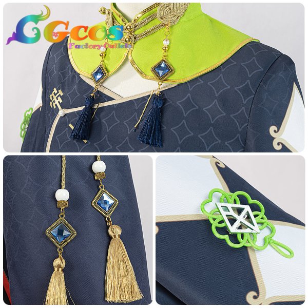 画像6: バーチャル YouTuber Vtuber　「Dytica」2周年記念　伊波ライ　コスプレ衣装 (6)