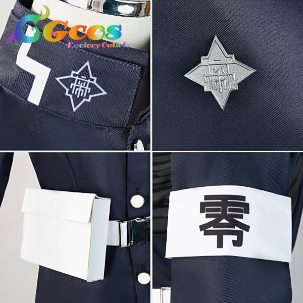 画像4: 一部在庫　HUNDRED LINE 最終防衛学園　澄野拓海 コスプレ衣装 (4)