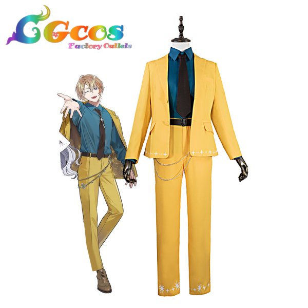 画像47: バーチャルYouTuber VTuber にじさんじ 7th Anniversary 渡会雲雀 剣持刀也 三枝明那 甲斐田晴 不破湊 ローレン・イロアス 葛葉(くずは) イブラヒム 佐伯イッテツ 風楽奏斗 賀美ハヤト 伏見ガク 魁星 叶(かなえ) コスプレ衣装 (47)