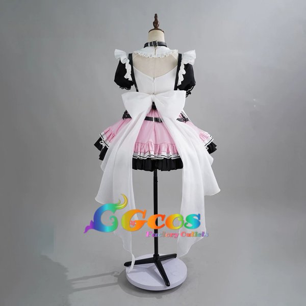 画像2: 新作予約　バーチャルYouTuber　Vtuber　博衣こより　メイド衣装　コスプレ衣装（開発決定） (2)