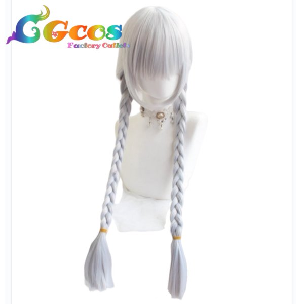 画像2: BanG Dream! バンドリ! ウィッグ 若宮イヴ コスプレ衣装 (2)