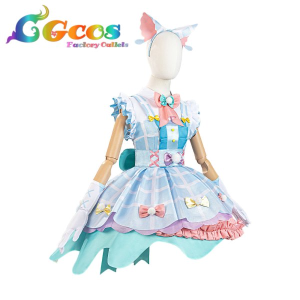 画像2: 一部在庫　ラブライブ！スーパースター!!　Liella!　絶対的LOVER　唐可可　コスプレ衣装 (2)