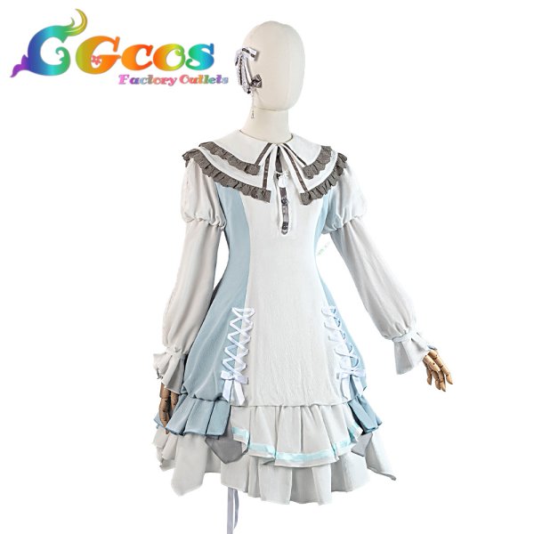 画像1: プロジェクトセカイ 　コスプレ　桐谷遥　Fairlady Dress　コスプレ衣装 (1)