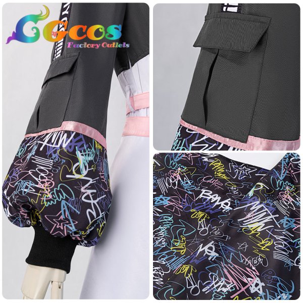 画像5: バンドリ！　Poppin'Party×MyGO!!!!! 合同ライブ「DivideUnite」 千早愛音　コスプレ衣装 (5)