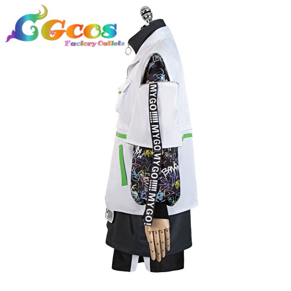 画像4: 一部在庫　バンドリ！　Poppin'Party×MyGO!!!!! 合同ライブ「DivideUnite」 要楽奈　コスプレ衣装 (4)