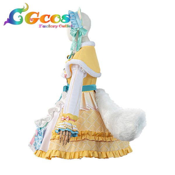 画像4: 一部在庫　学園アイドルマスター　一番くじコラボ　藤田ことね　コスプレ衣装 (4)