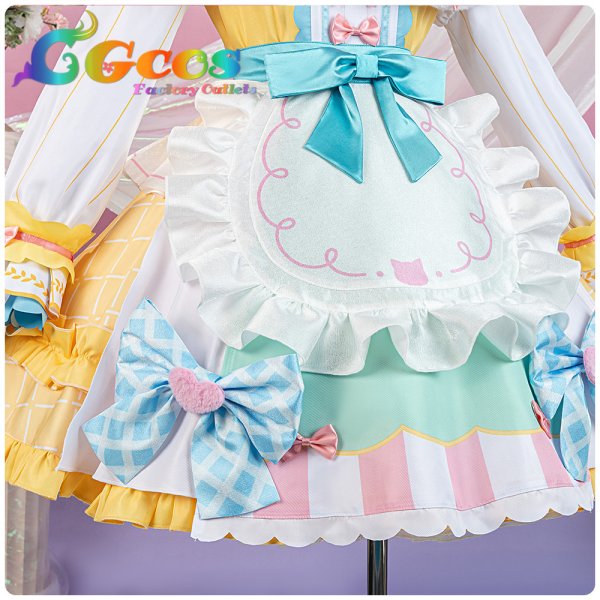 画像6: 一部在庫　学園アイドルマスター　一番くじコラボ　藤田ことね　コスプレ衣装 (6)