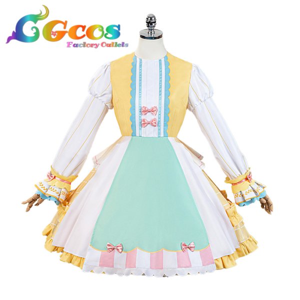 画像5: 一部在庫　学園アイドルマスター　一番くじコラボ　藤田ことね　コスプレ衣装 (5)