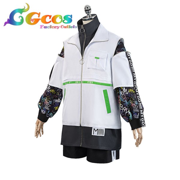 画像3: 一部在庫　バンドリ！　Poppin'Party×MyGO!!!!! 合同ライブ「DivideUnite」 要楽奈　コスプレ衣装 (3)