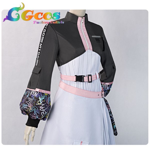 画像6: バンドリ！　Poppin'Party×MyGO!!!!! 合同ライブ「DivideUnite」 千早愛音　コスプレ衣装 (6)