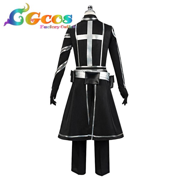 画像4: D.Gray-man　アレン・ウォーカー　Allen Walker　新教団服(2期)　コスプレ衣装 (4)