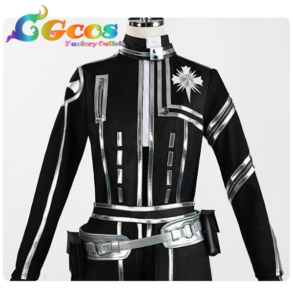 画像6: D.Gray-man　アレン・ウォーカー　Allen Walker　新教団服(2期)　コスプレ衣装 (6)
