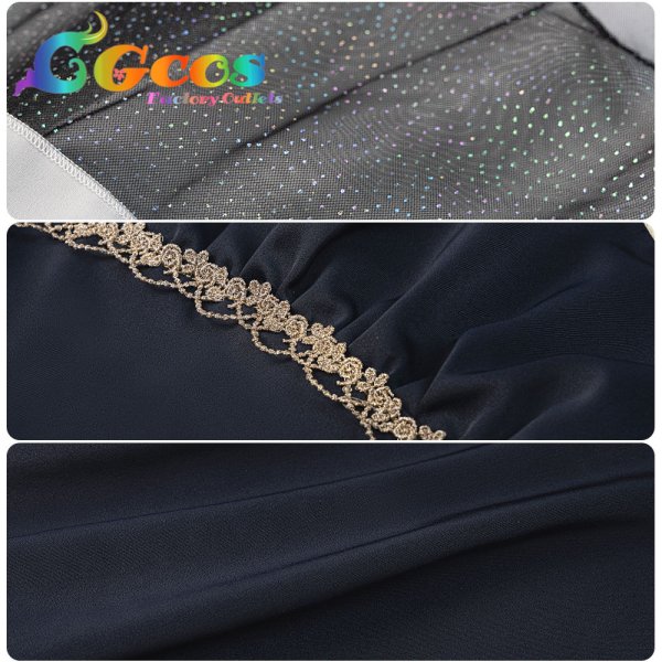 画像6: バンドリ！　Roselia　10周年衣装　湊友希那　コスプレ衣装 (6)