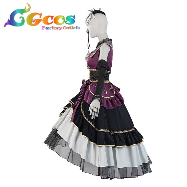 画像3: バンドリ！　Roselia　10周年衣装　湊友希那　コスプレ衣装 (3)