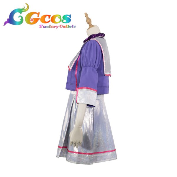 画像2: 学園アイドルマスター　雨上がりのアイリス　花海咲季　コスプレ衣装 (2)