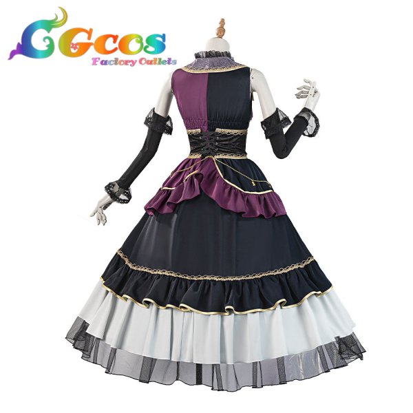 画像4: バンドリ！　Roselia　10周年衣装　湊友希那　コスプレ衣装 (4)