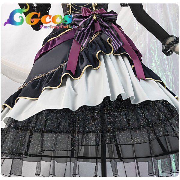 画像9: バンドリ！　Roselia　10周年衣装　湊友希那　コスプレ衣装 (9)