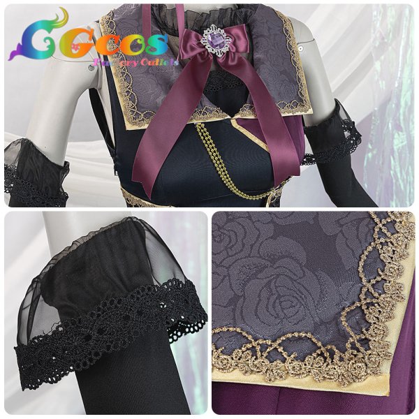 画像7: バンドリ！　Roselia　10周年衣装　湊友希那　コスプレ衣装 (7)