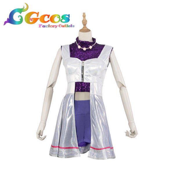 画像4: 学園アイドルマスター　雨上がりのアイリス　花海咲季　コスプレ衣装 (4)