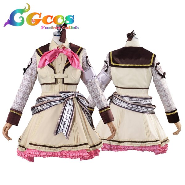 画像4: 学園アイドルマスター　学マス　十王星南　ハッピーミルフィーユ　コスプレ衣装 (4)