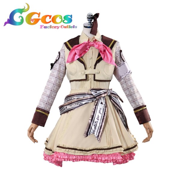 画像1: 学園アイドルマスター　学マス　十王星南　ハッピーミルフィーユ　コスプレ衣装 (1)