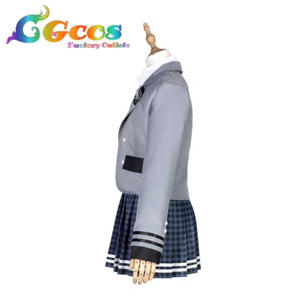 画像3: バーチャルYouTuber VTuber ぶいすぽっ! 一ノ瀬うるは 制服 コスプレ衣装 (3)