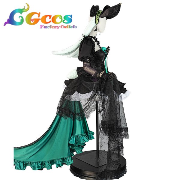 画像5: バンドリ！　MyGO!!!!! 　Ave Mujica　若葉睦　アークナイツコラボ衣装　コスプレ衣装 (5)