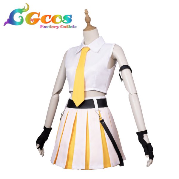 画像4: 学園アイドルマスター　学マス　ヴァイスシュヴァルツコラボ衣装　十王星南　コスプレ衣装 (4)