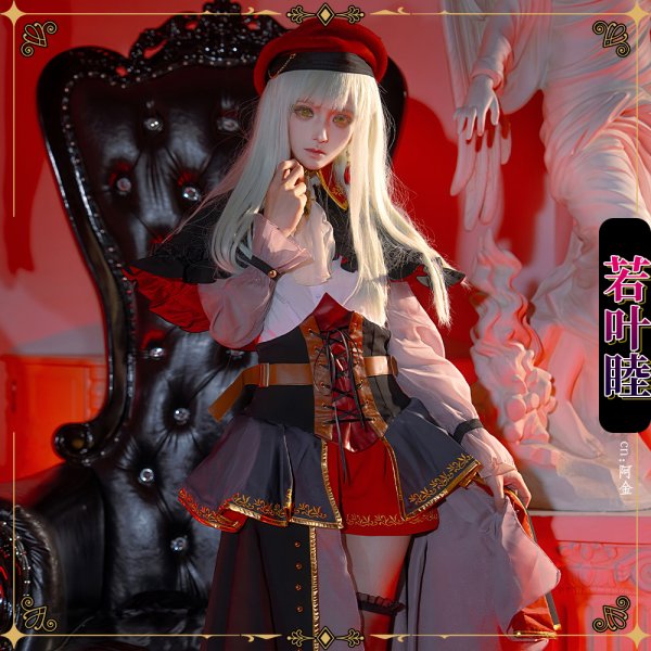 画像3: バンドリ！　MyGO!!!!!  Ave Mujica　10周年衣装 　若葉睦　コスプレ衣装 (3)