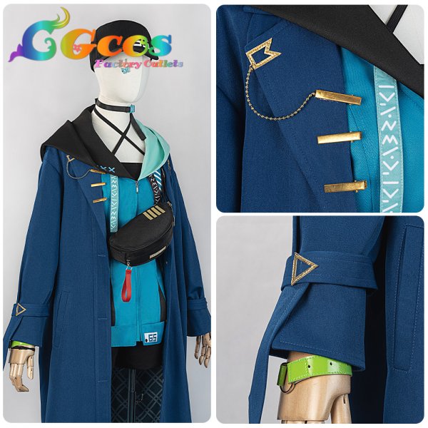 画像8: バーチャル YouTuber　Vtuber　鏑木ろこ　コスプレ衣装 (8)