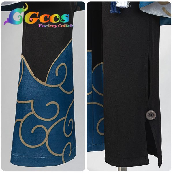 画像8: 一部在庫　バーチャル YouTuber Vtuber　「Dytica」2周年記念　叢雲カゲツ　コスプレ衣装 (8)