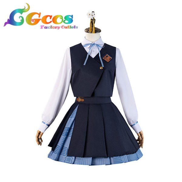 画像1: 一部在庫　学園アイドルマスター　学マス　コスプレ　秦谷美鈴　初星学園制服　コスプレ衣装 (1)