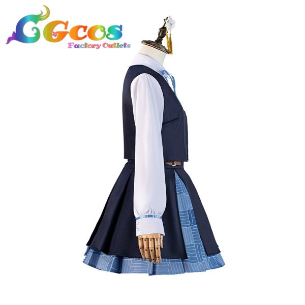 画像4: 一部在庫　学園アイドルマスター　学マス　コスプレ　秦谷美鈴　初星学園制服　コスプレ衣装 (4)