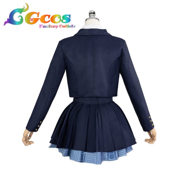 画像4: 学園アイドルマスター 月村手毬 初星学園 制服 コスプレ衣装 (4)