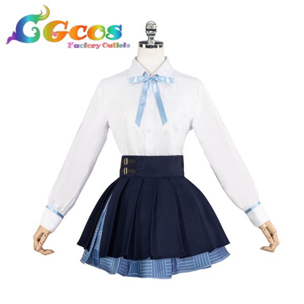 画像5: 学園アイドルマスター 月村手毬 初星学園 制服 コスプレ衣装 (5)