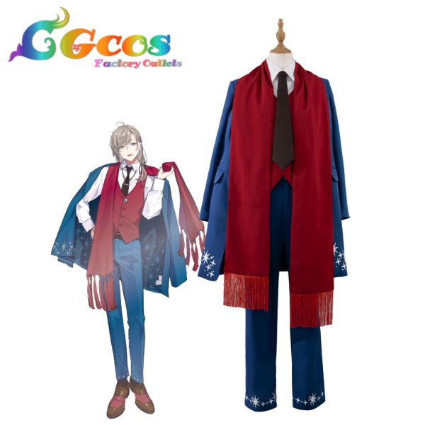 画像49: バーチャルYouTuber VTuber にじさんじ 7th Anniversary 渡会雲雀 剣持刀也 三枝明那 甲斐田晴 不破湊 ローレン・イロアス 葛葉(くずは) イブラヒム 佐伯イッテツ 風楽奏斗 賀美ハヤト 伏見ガク 魁星 叶(かなえ) コスプレ衣装 (49)