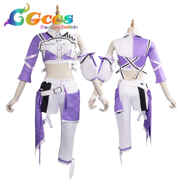 画像33: バーチャルYouTuber VTuber hololive 6th fes. Color Rise Harmony カラーライズ衣装 宝鐘マリン 星街すいせい 桃鈴ねね 戌神ころね 一伊那尓栖 コスプレ衣装 (33)