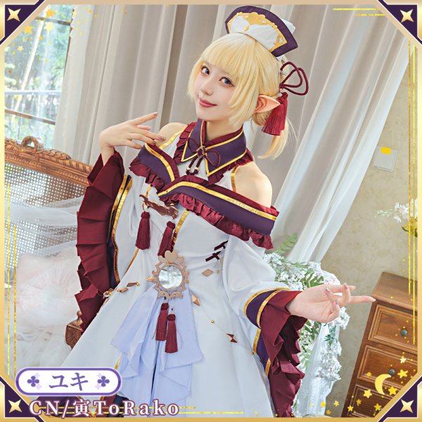 画像1: プリンセスコネクト!ReDive ユキ (オーエド) コスプレ衣装 (1)