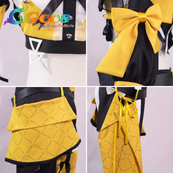 画像21: バーチャルYouTuber VTuber hololive 6th fes. Color Rise Harmony カラーライズ衣装 宝鐘マリン 星街すいせい 桃鈴ねね 戌神ころね 一伊那尓栖 コスプレ衣装 (21)